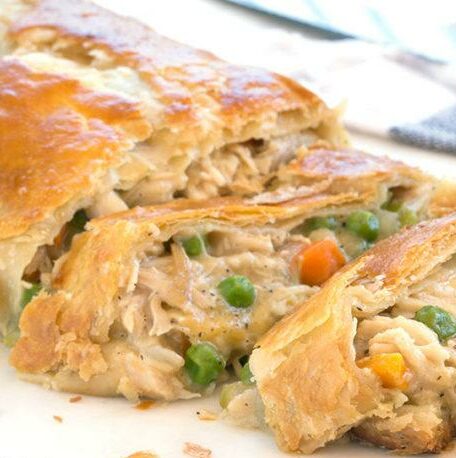 Leftover Turkey Pot Pie Stromboli Recipe Everydaydishes Com H 740x486 1 E1625495571357