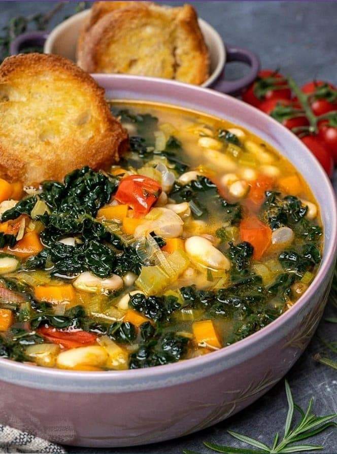 Quick N Easy Tuscan White Bean Soup Recipe - Recipes